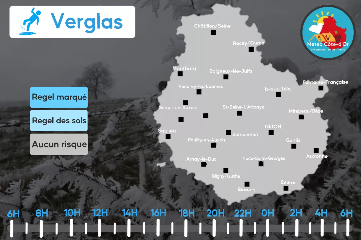 Risque verglas vierge